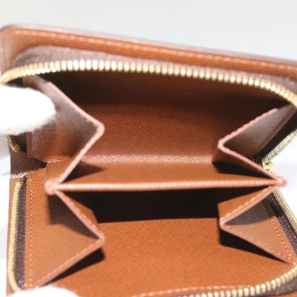 LOUIS VUITTON Monogram Compact Zip Wallet M61667 LV Auth am5633M - Picture 11 of 16